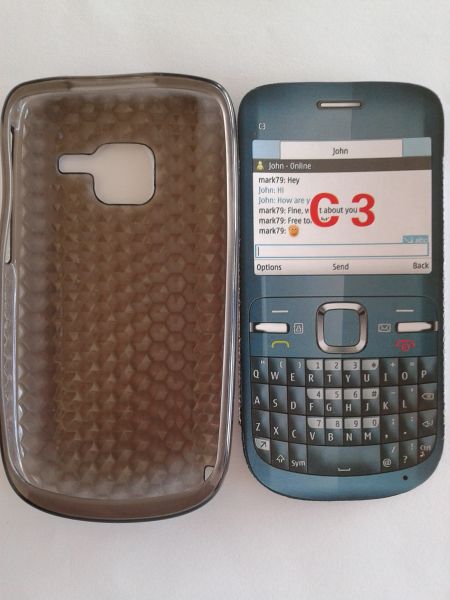Capa de Silicone para Nokia C3
