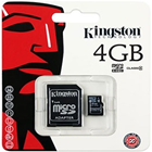 Cartão de Memória Kingston 4GB