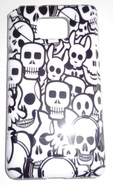 Capa de Acrílico Caveira para S. Galaxy SII I9100