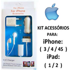 Kit Carregadores USB para Iphone