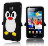 Capa Samsung i9070 - SII - Pinguim preta