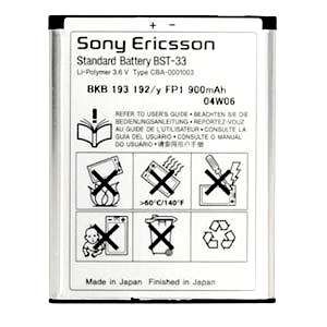 Bateria Sony Ericsson BST-33