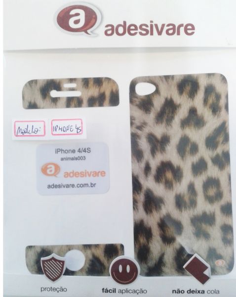 Adesivo de Onça para iPhone 4/4S
