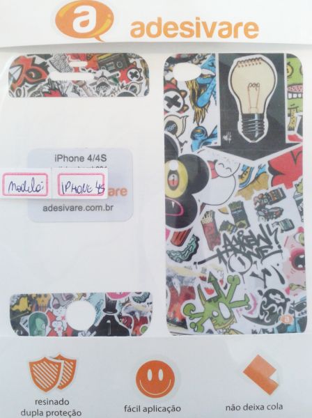 Adesivo Diversos para iPhone 4/4S