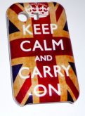 Capa de Acrílico Keep Calm para S. Galaxy Pocket S5300